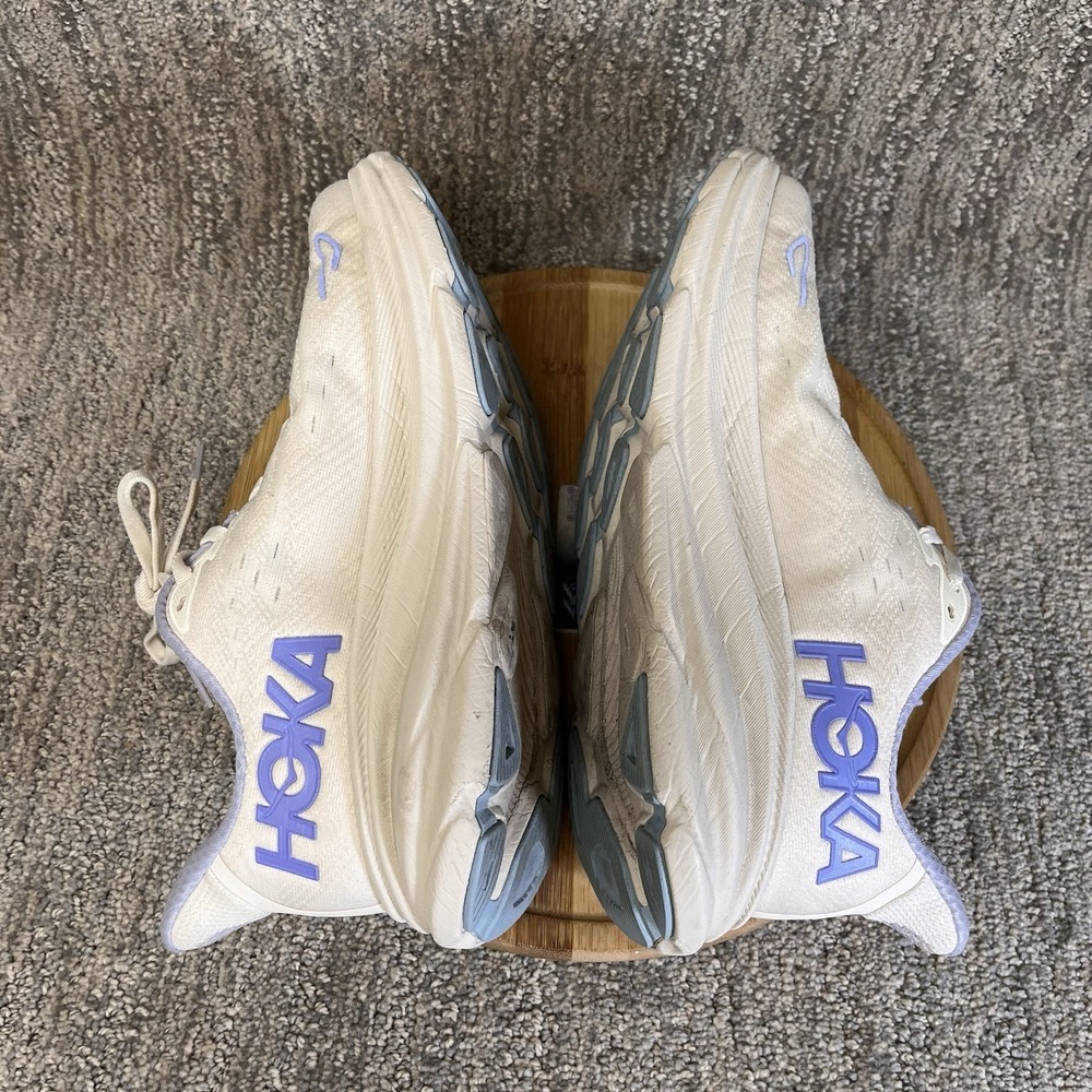 HOKA FP Movement Women's Size 9.5 Clifton 9 Lilac Limited Edition Sneakers Shoes - Picture 11 of 12